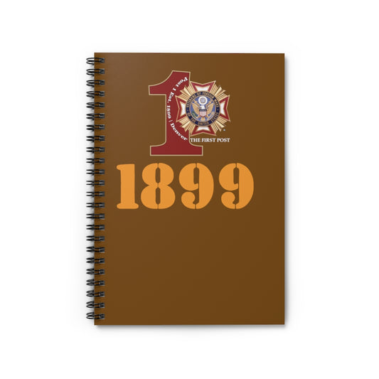 1899 Spiral Notebook - Ruled Line